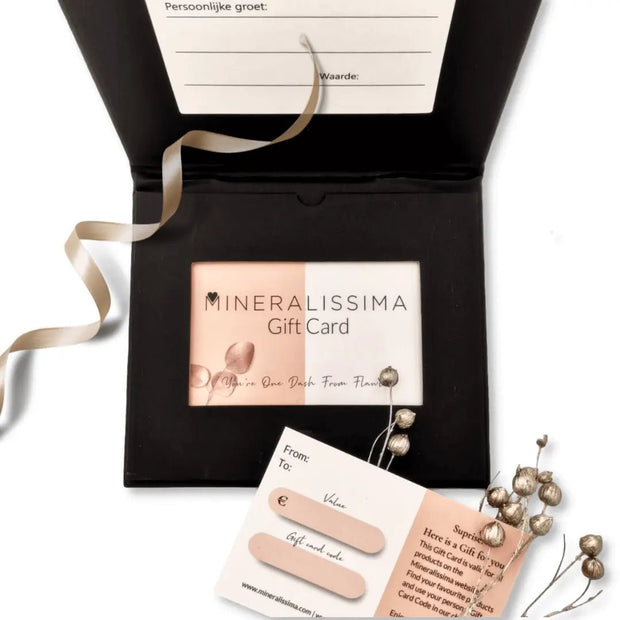 Cadeau kaart Mineralissima - Mineralissima
