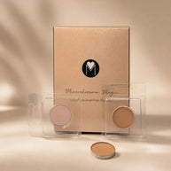 Fast track to Flawless - 3pc Compact 2 in 1 foundation match - Mineralissima