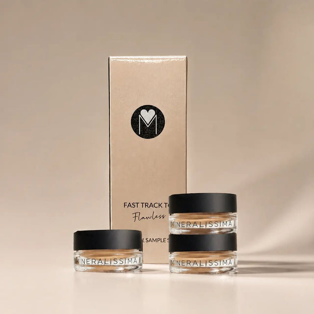 Fast track to Flawless - 3pc Liquid foundation match - Mineralissima