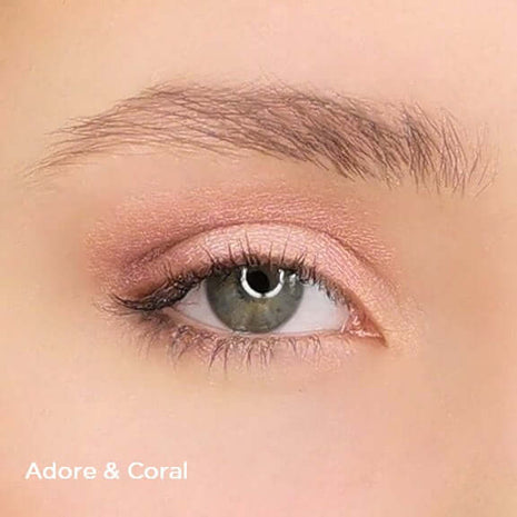 Silmämeikki sävyillä Adore, Coral